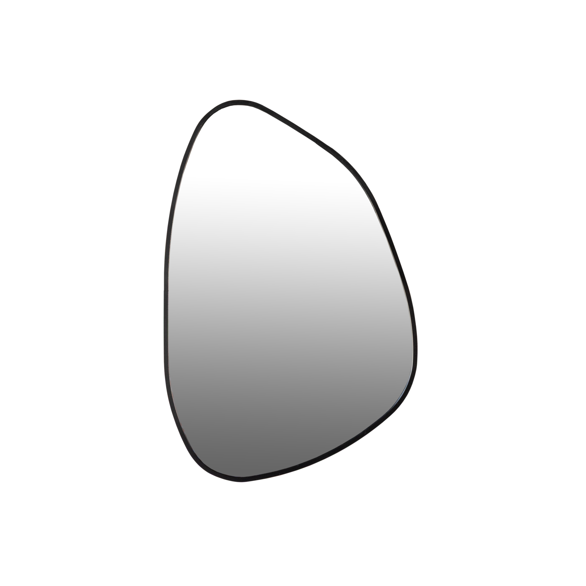 Spiegel pebble 40x60 cm zwart