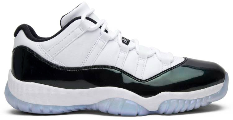 Air Jordan 11 Retro Low  Emerald  528895-145 - Sneaker Replica Workshop
