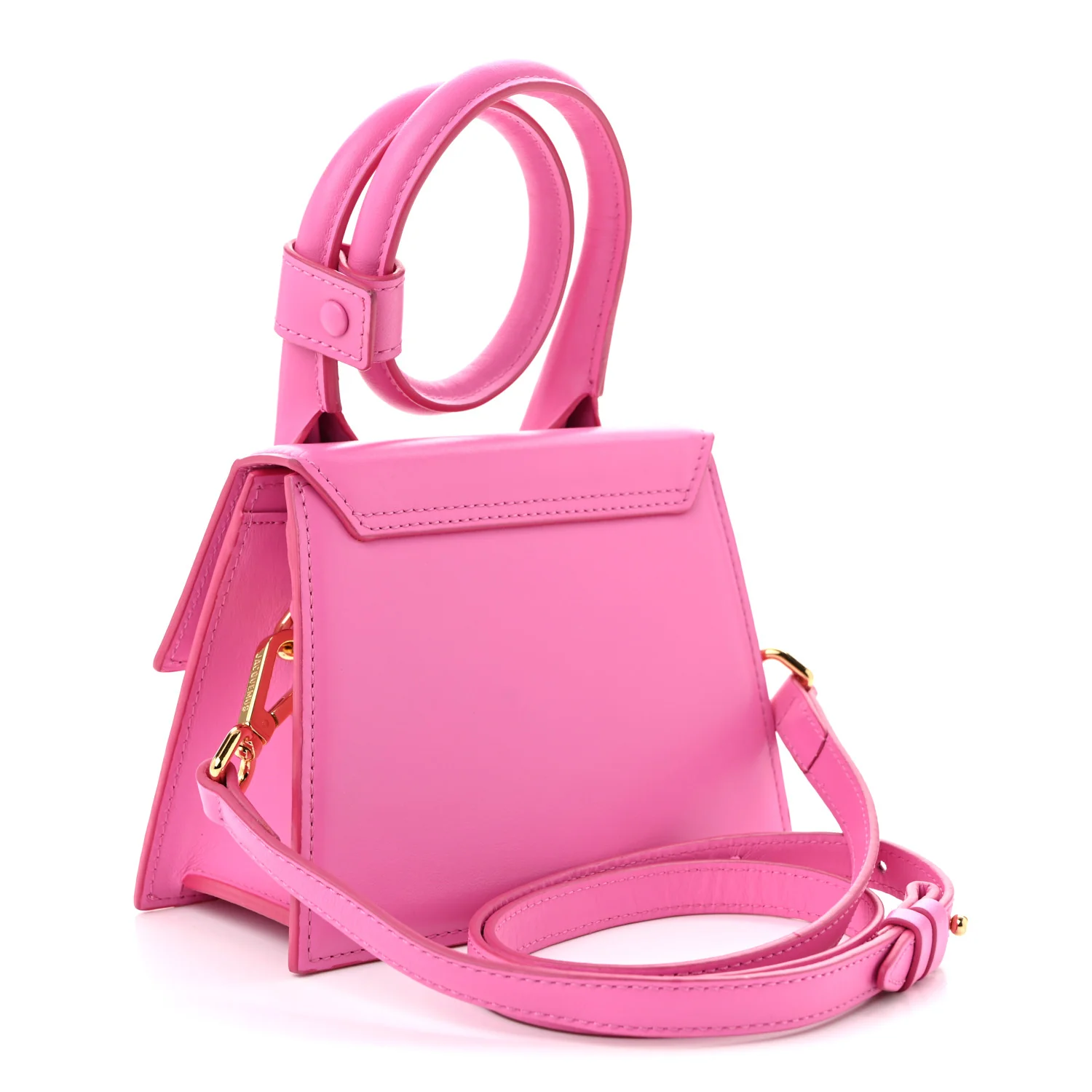 Calfskin Le Chiquito Noeud Dark Pink - Top Club