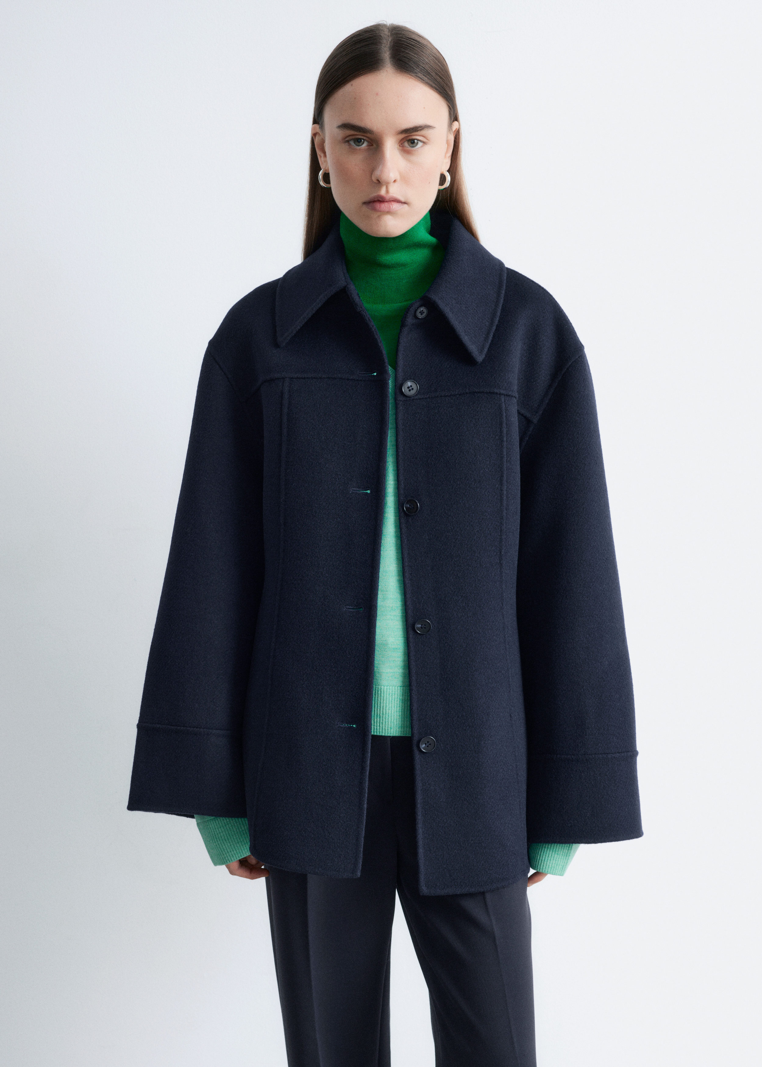 & Other Stories TAPERED WOOL JACKET