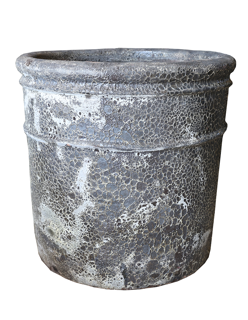 Plantenpot Enarete L relic black Ø75 x H72 cm