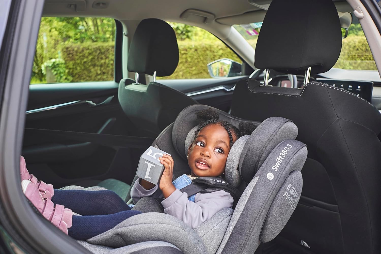 OSANN - Swift360 S i-Size - Seggiolino Auto per Bambini Isofix iSize da 76 a 150 cm (9 mesi - 12 anni ca.) - Accessori Auto Bambino - Seggiolone Auto Regolabile Ideale per Bambino e Neonato