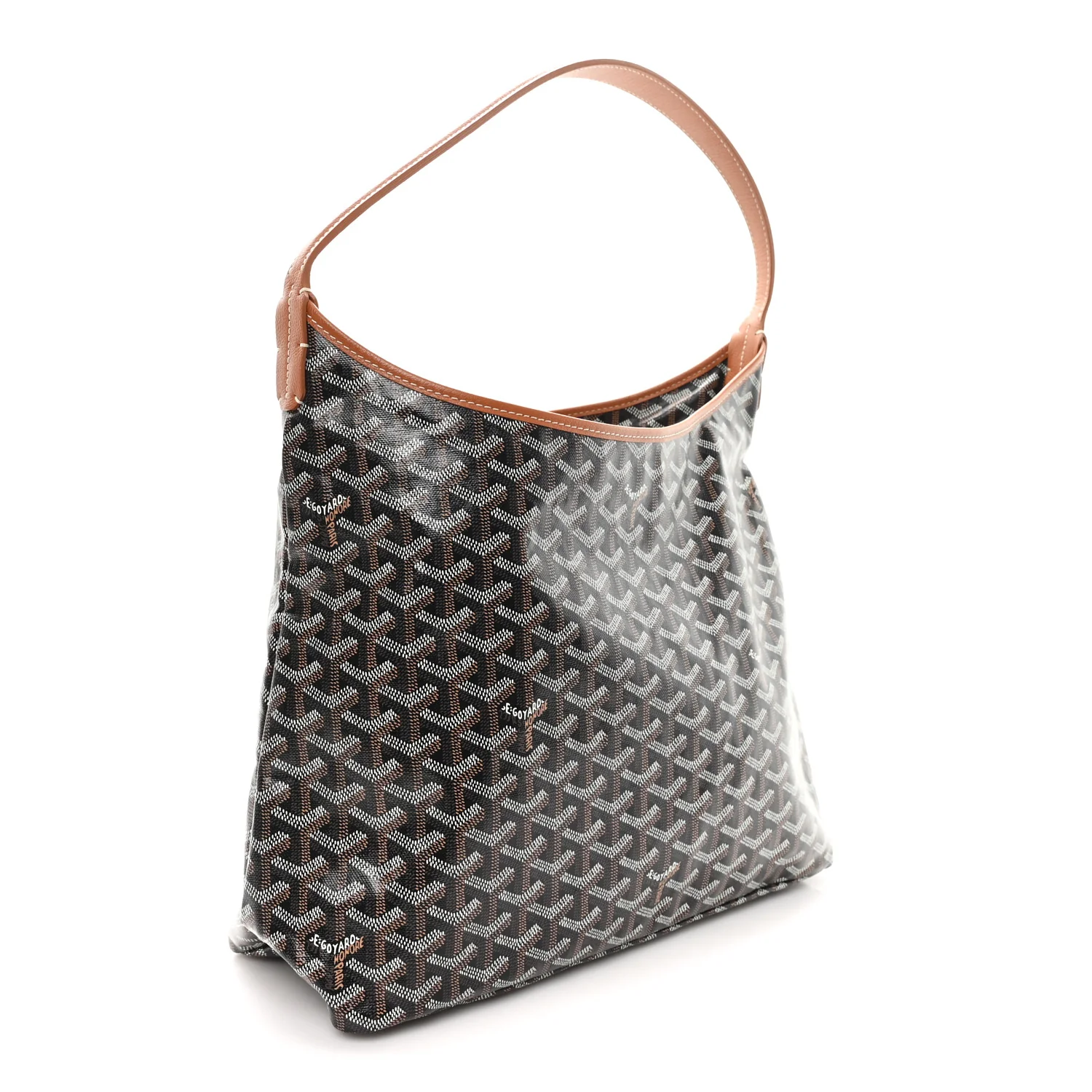 Goyardine Boheme Hobo Black Gold - Top Club