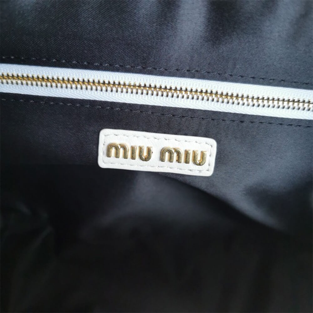 Matelasse nappa leather top-handle bag - Top Club
