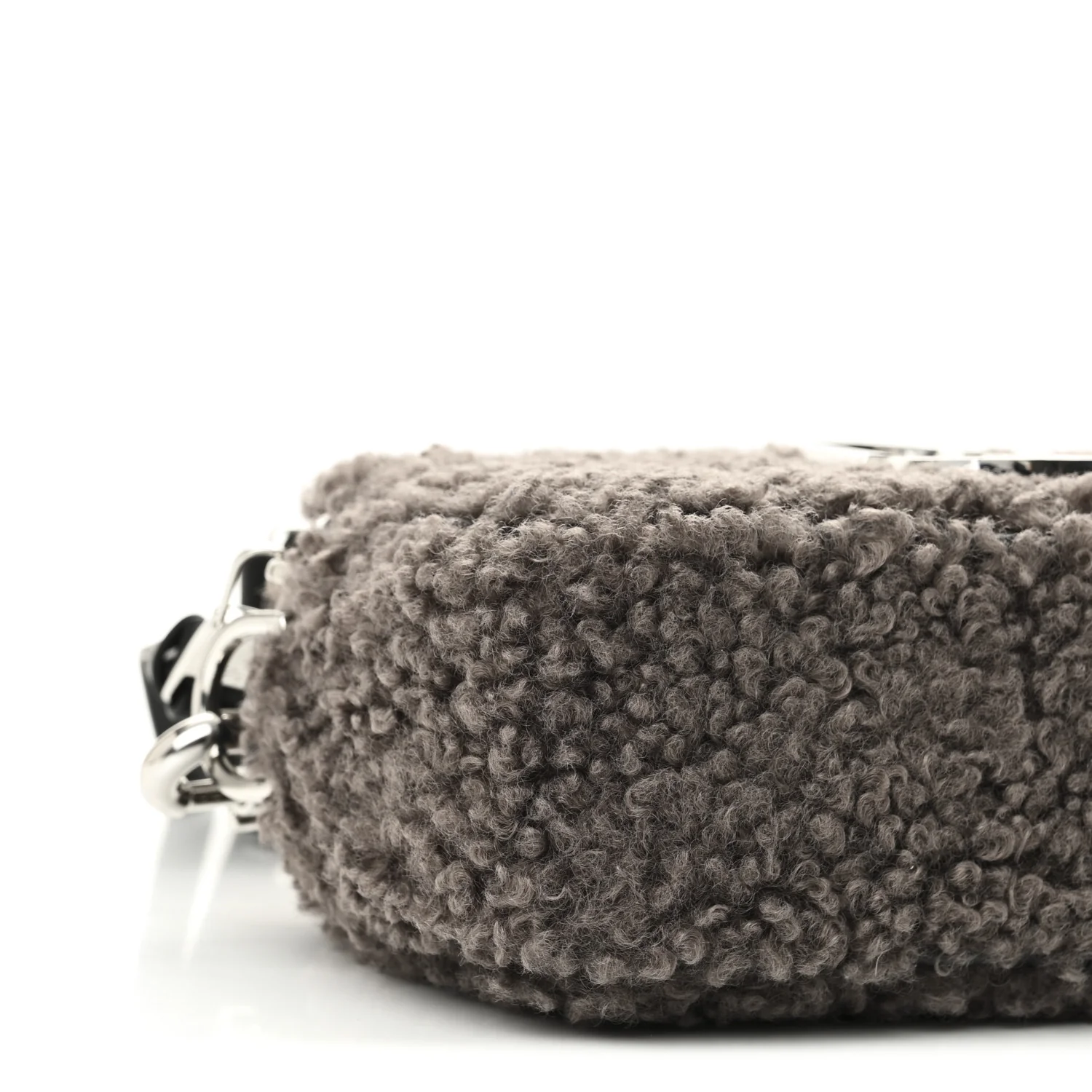 Shearling Snapshot The Teddy Camera Bag Grey - Top Club