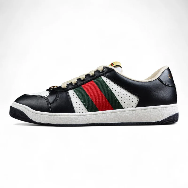 Gucci Wmns Screener 'Black White' - Sneaker Replica Workshop