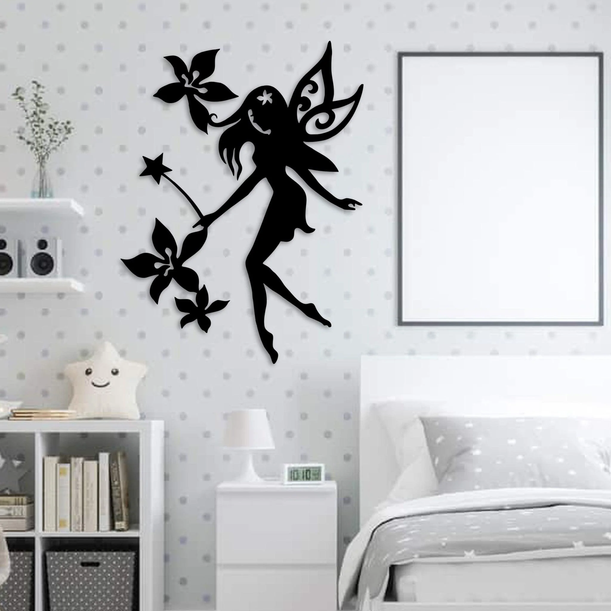 Fairy and Flowers Wall Art - Alvarez Pro Painting LLC