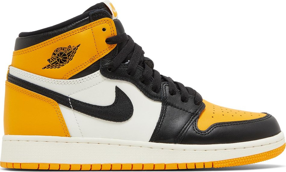 Air Jordan 1 Retro High OG  Yellow Toe  555088-711 - Sneaker Replica Workshop
