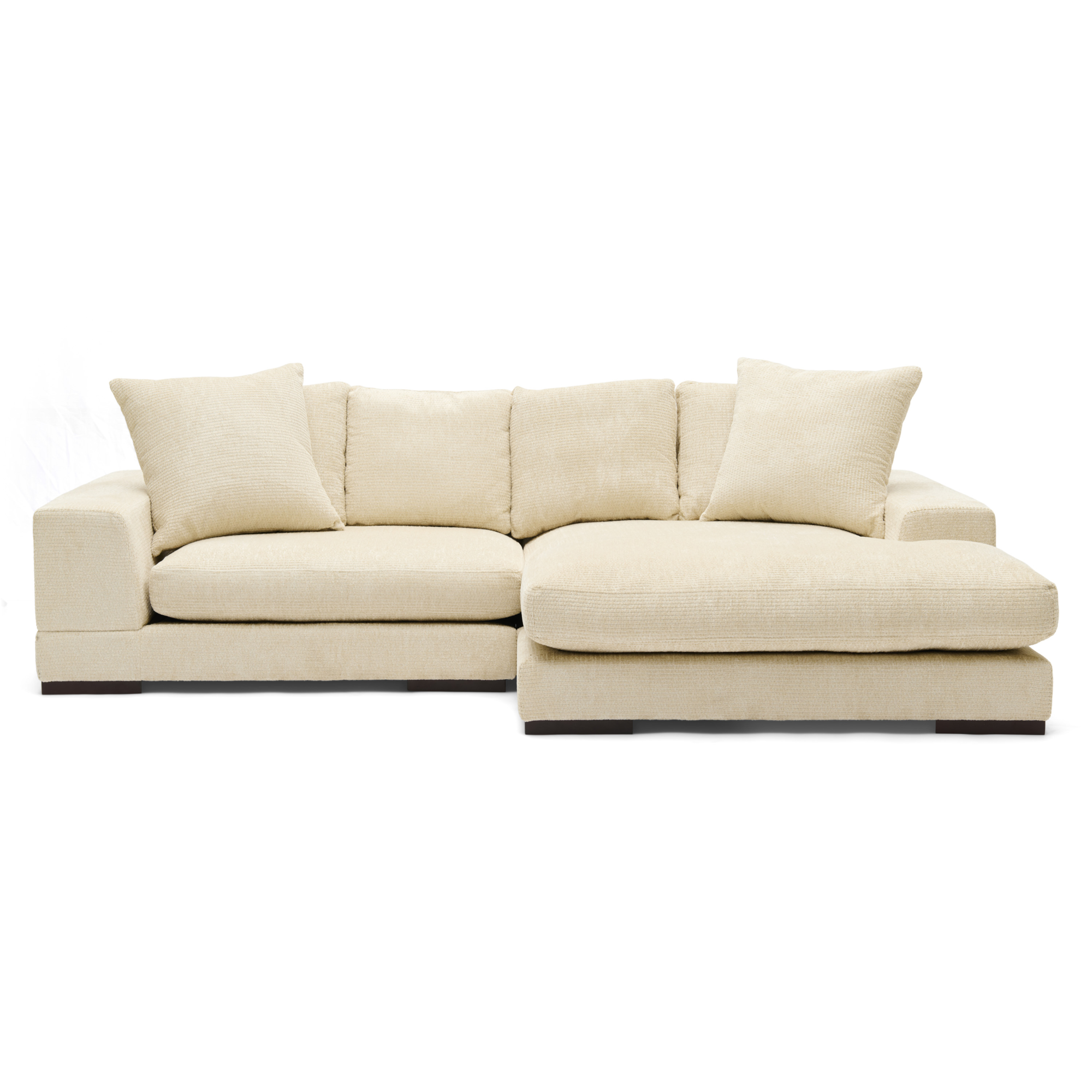 Hoekbank Mino salsa linen