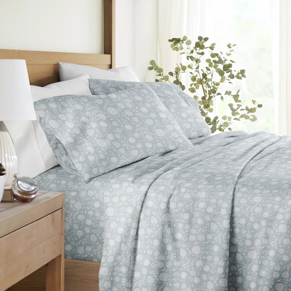 Bohemian Garden 4-Piece Long Staple Cotton Sheet Set (Sale)