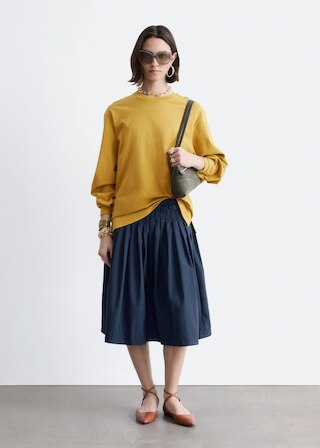 & Other Stories LONG-SLEEVE JERSEY TOP