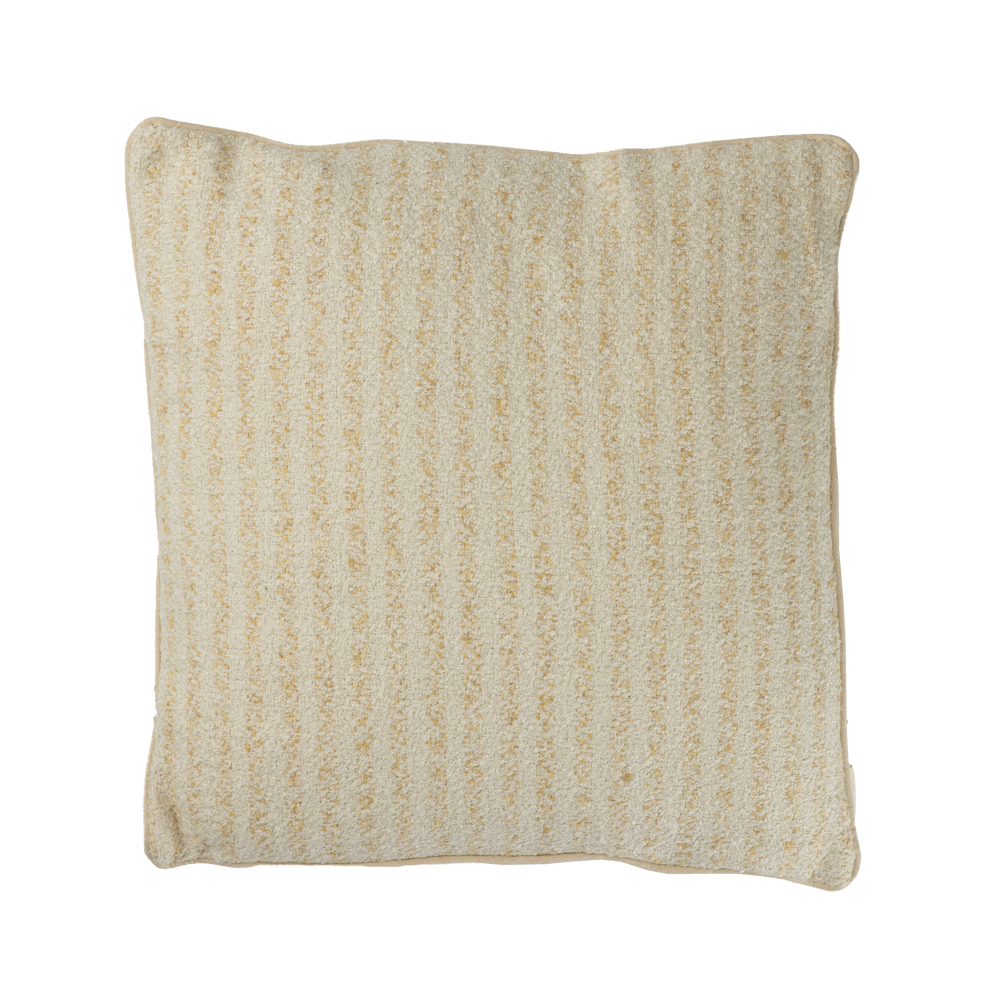 Sierkussen cottonlinnenmix natural stripe 50x50 cm