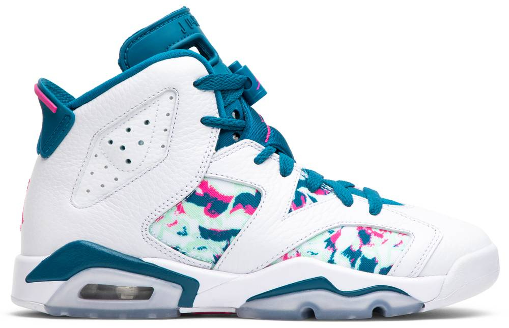 Air Jordan 6 Retro GS  Green Abyss  543390-153 - Sneaker Replica Workshop
