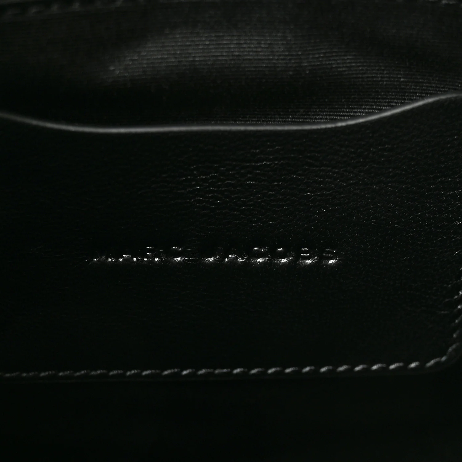 Calfskin Small The Monogram Tote Black White - Top Club