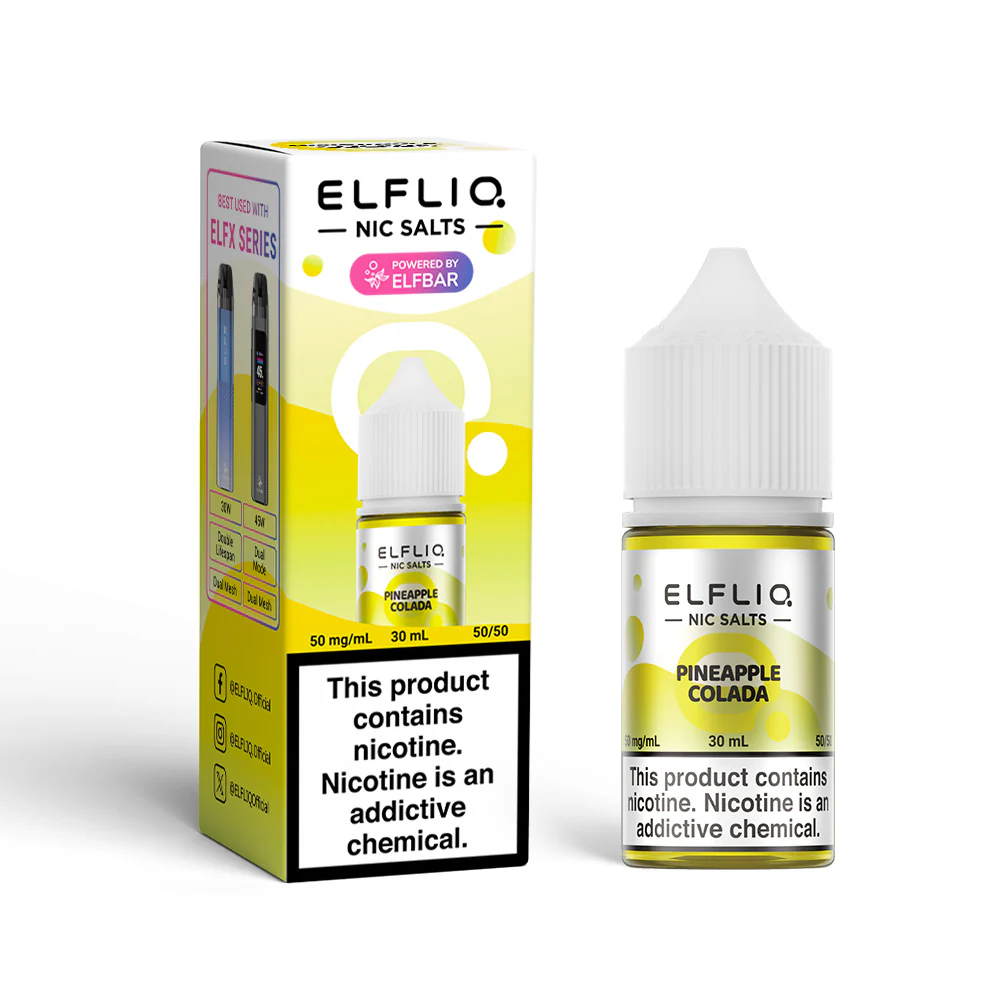 ELFLIQ e-líquidos de sais de nicotina 30ml