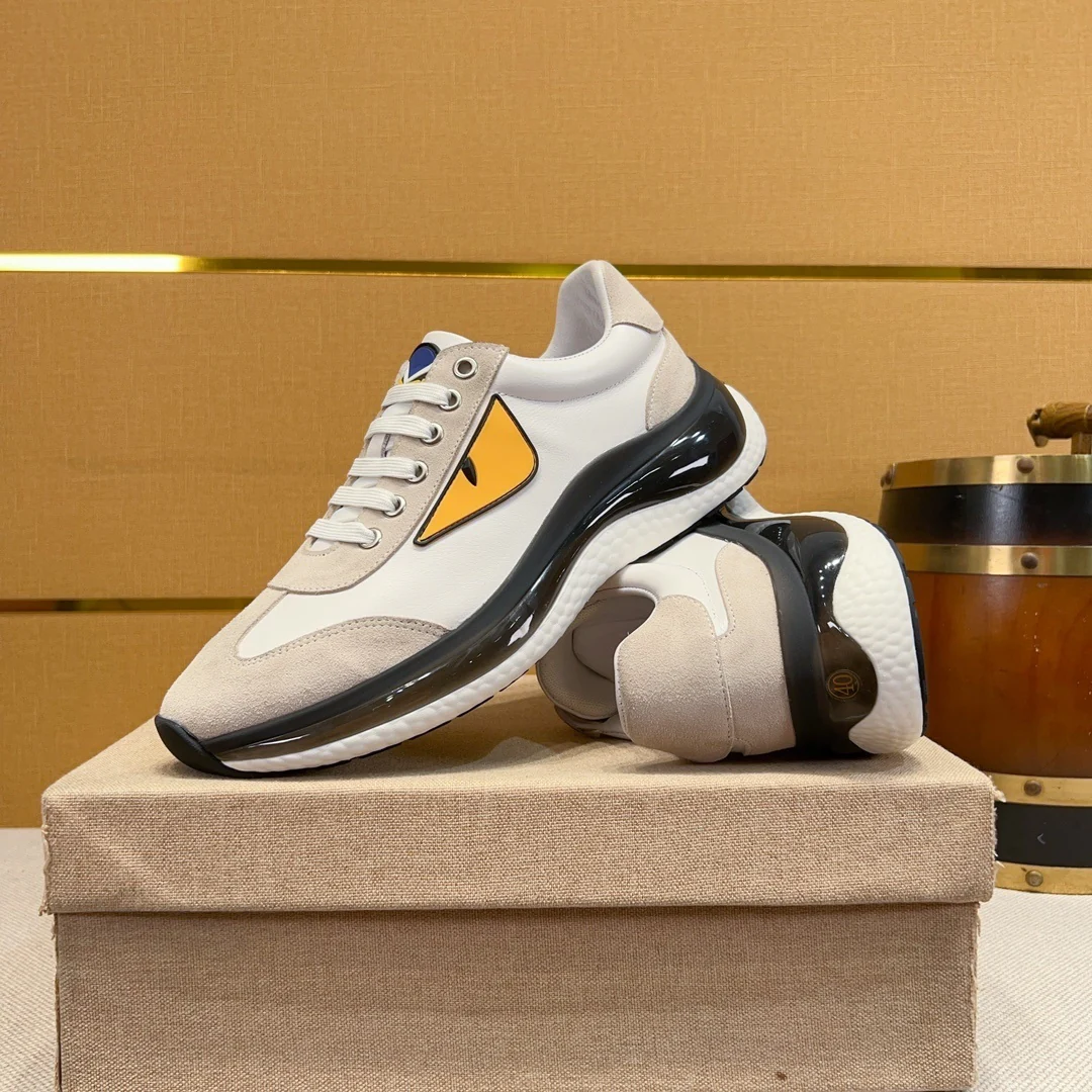 Fendi Men's Sneakers Casual Fashion Sport Shoes - Sneaker Replica Workshop