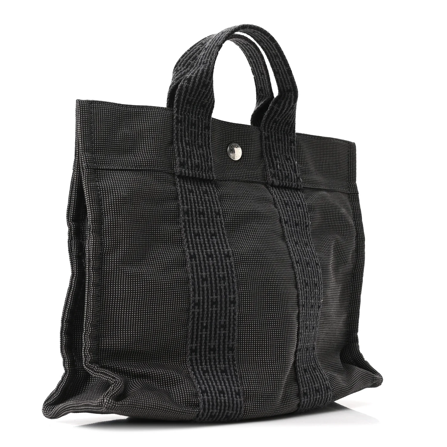 Canvas Herline PM Tote Grey - Top Club