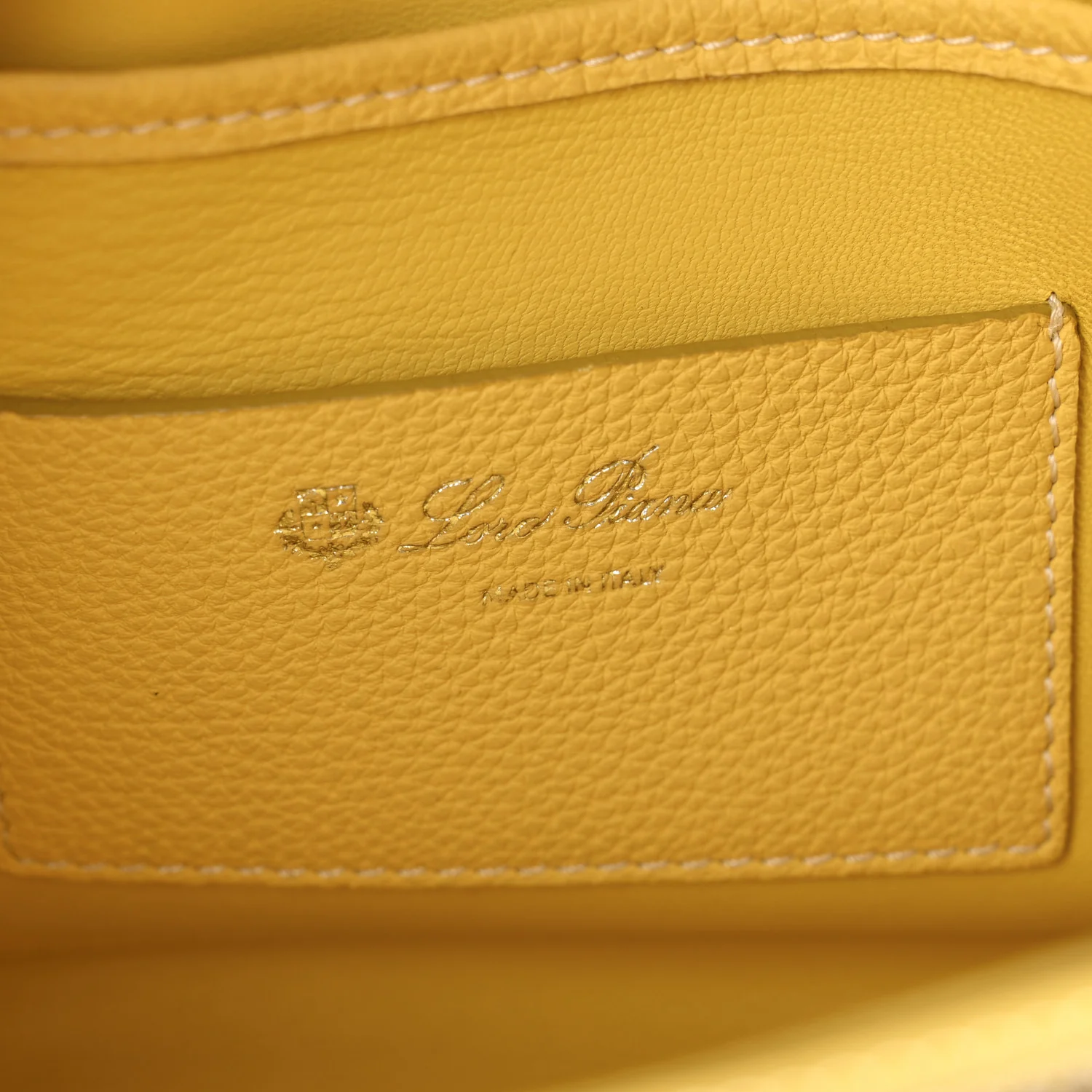 Grained Calfskin Bellevue Odessa Yellow - Top Club