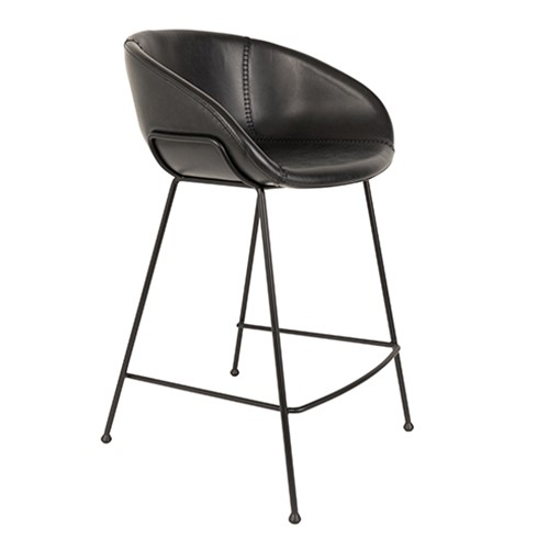 Barkruk Feston (zithoogte 65 cm) zwart