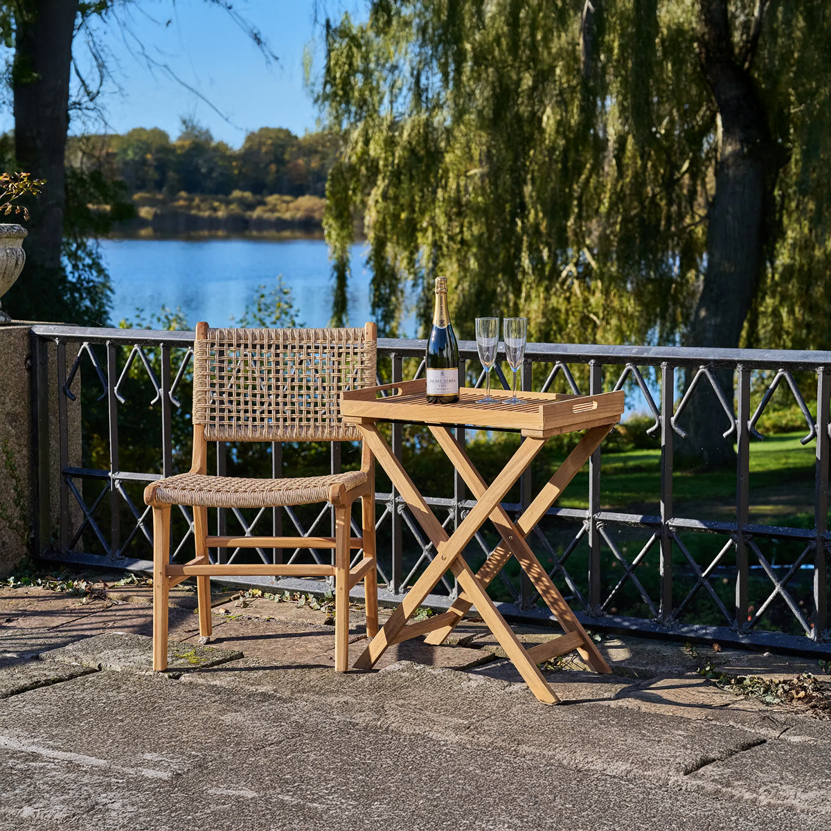 Houten bijzettafel Celeste Naturel