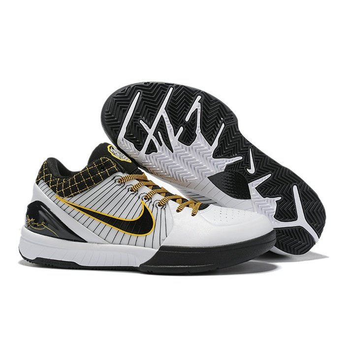 NIKE KOBE 4 PROTRO x WHITE BLACK DEL SOL - Sneaker Replica Workshop