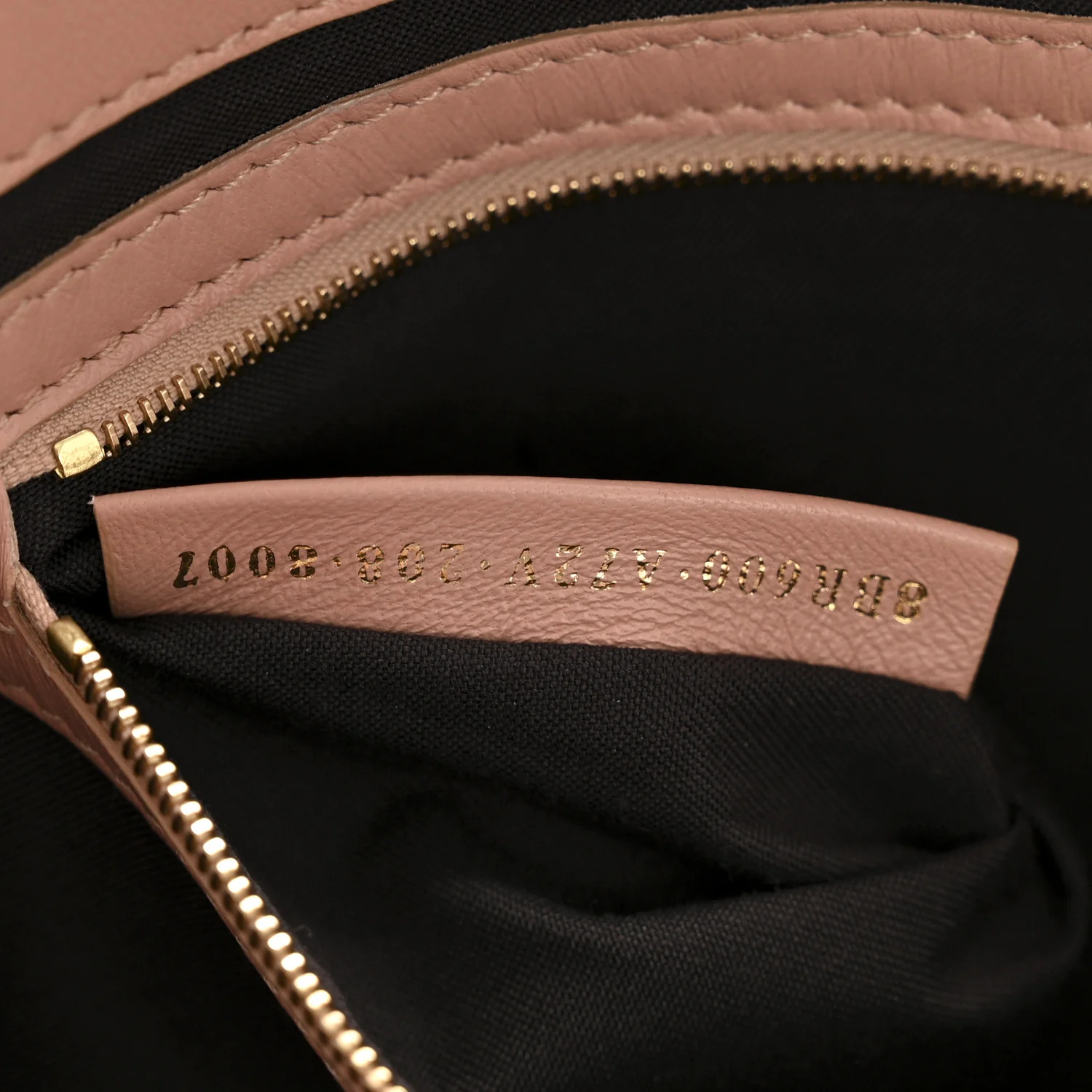 Nappa FF 1974 Embossed Baguette Rosa Bourbon - Top Club