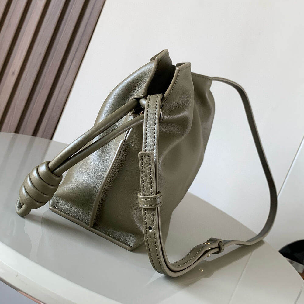 Loewe Mini Flamenco clutch in nappa calfskin(HIGH-END GRADE) - Top Club