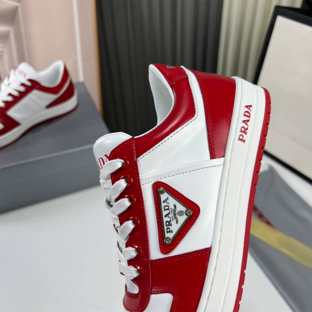 Prada Downtown nappa leather sneakers - Top Club