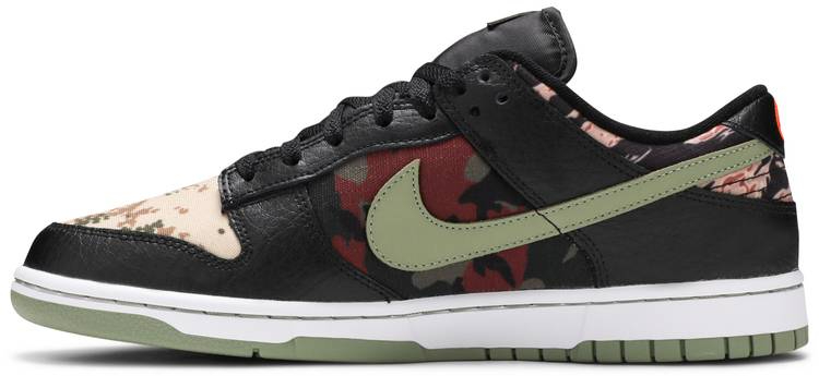 Dunk Low SE  Black Multi-Camo  DH0957-001 - Sneaker Replica Workshop