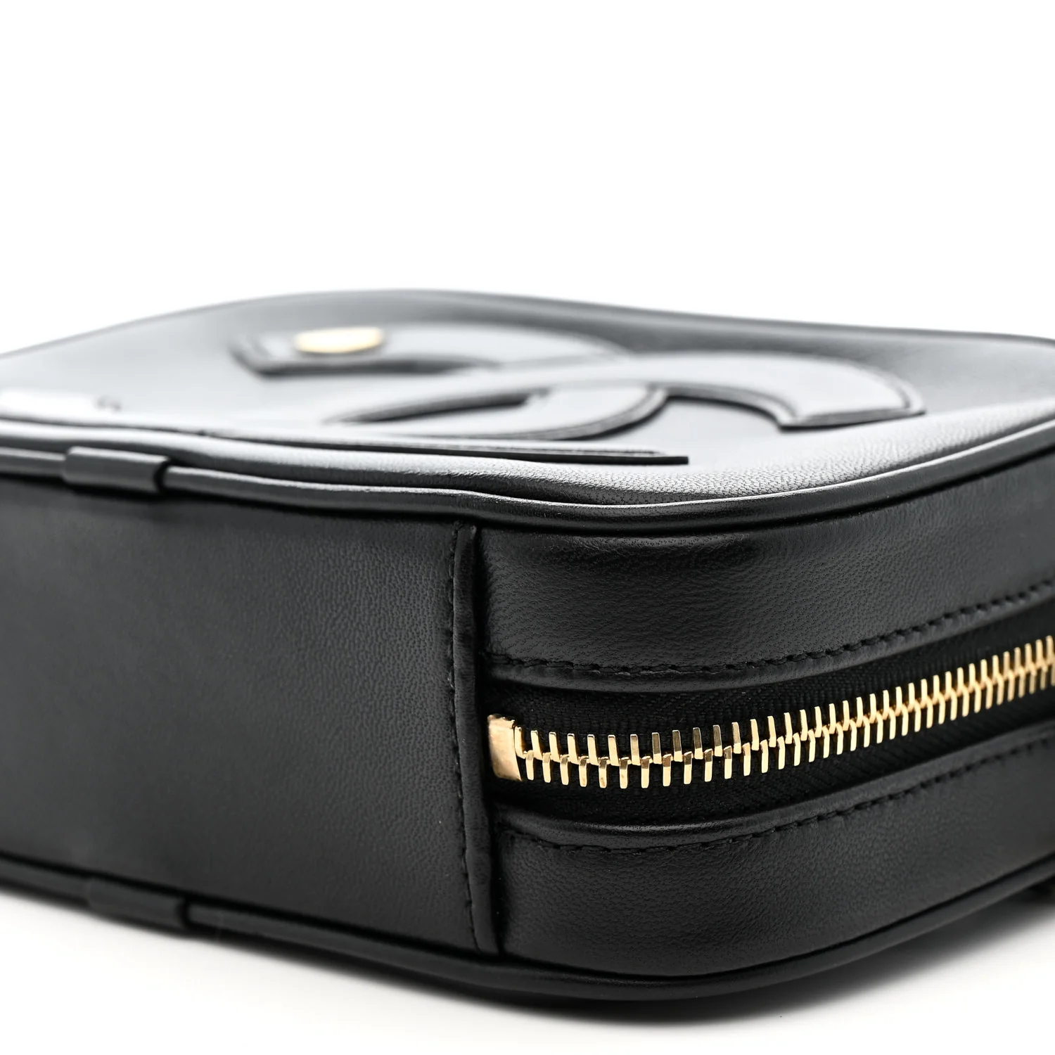 Lambskin CC Mania Camera Case Black - Top Club