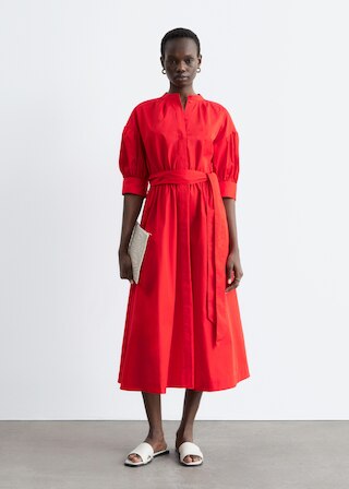 & Other Stories COTTON MAXI DRESS