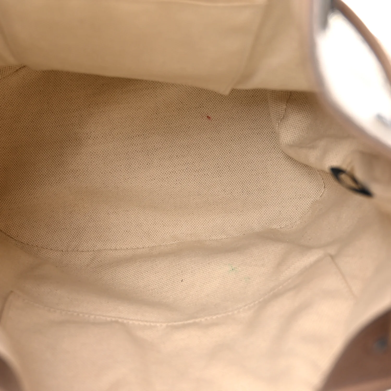 GG Supreme Monogram Neo Vintage Drawstring Bucket Backpack Beige New Acero Crop - Top Club