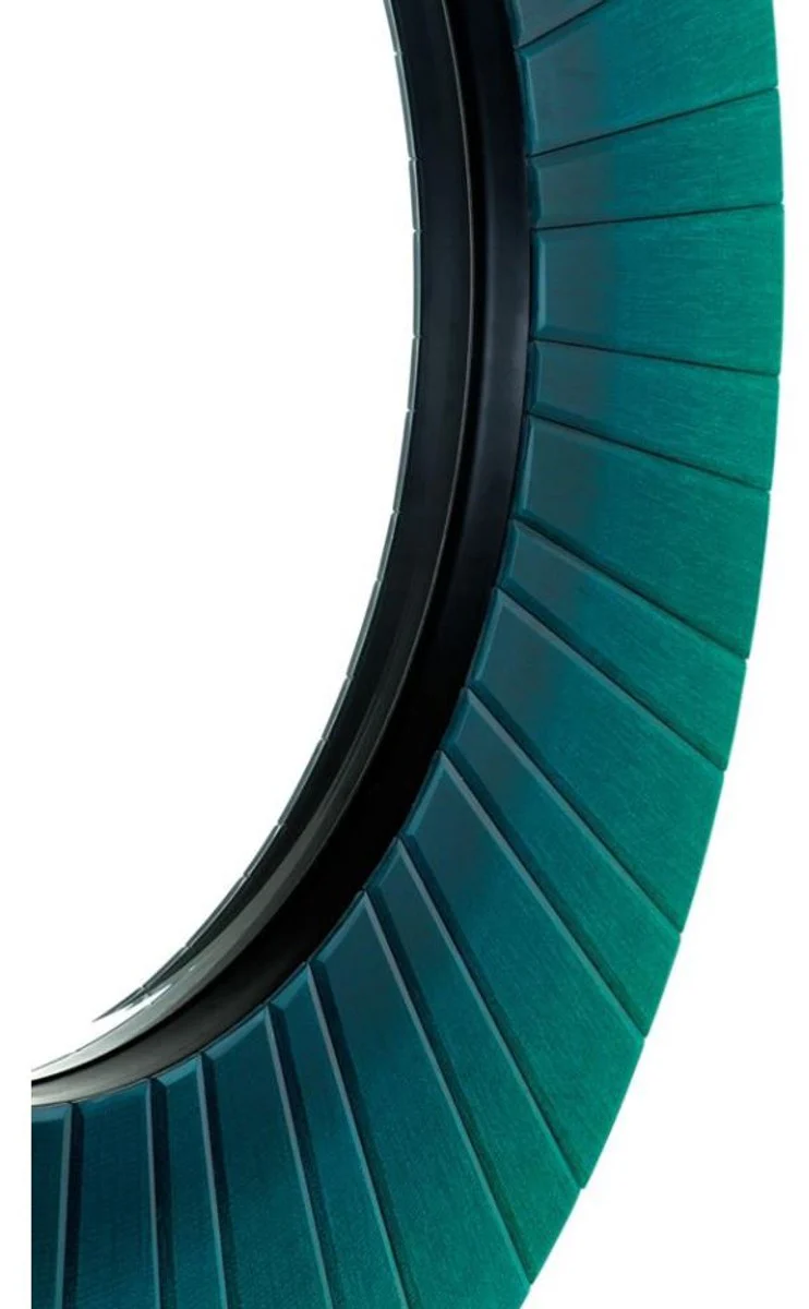 Luxury wall mirror green diameter 110 cm - designer mirror