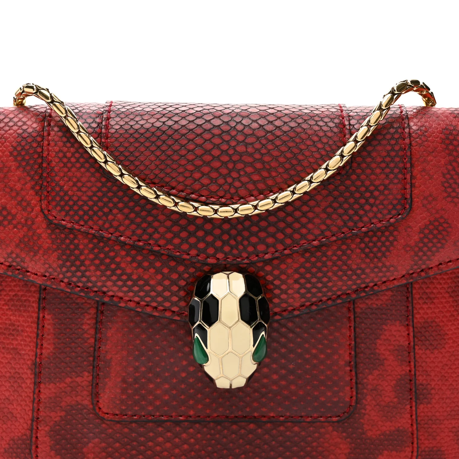 Karung Serpenti Forever Crossbody Red - Top Club