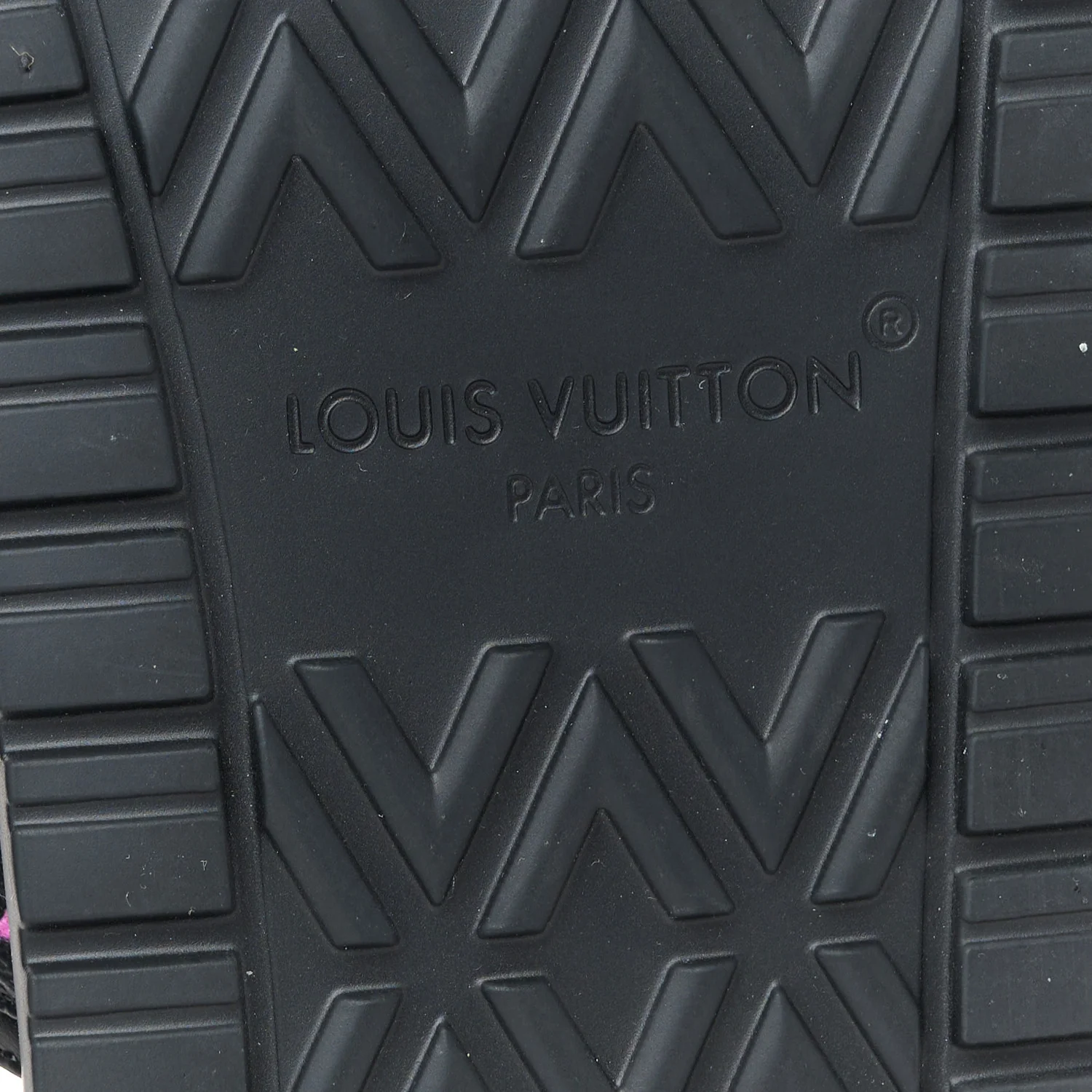 LV X TM Monogram Multicolor Sunset Flat Sandals 38 Black - Top Club