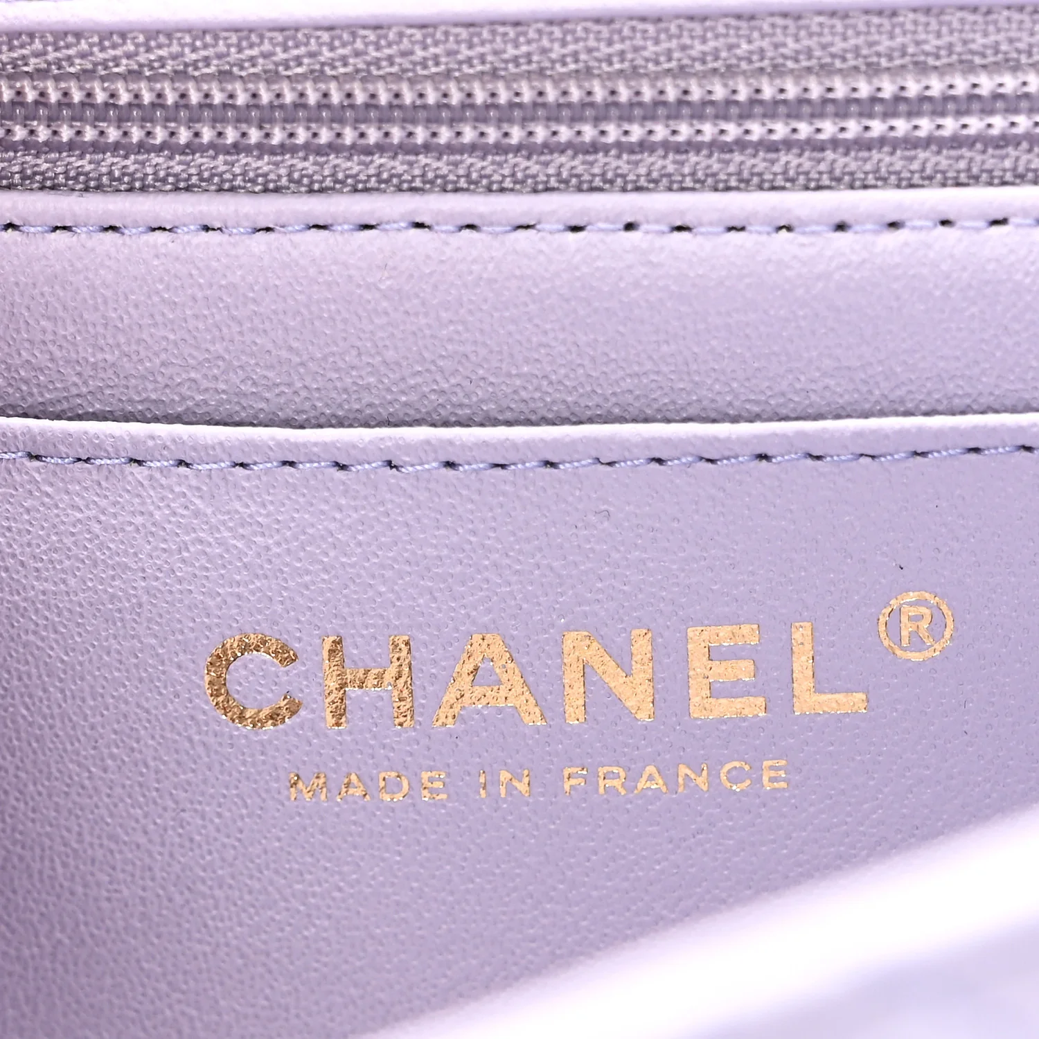 Lambskin Quilted Mini Top Handle Rectangular Flap Light Purple - Top Club