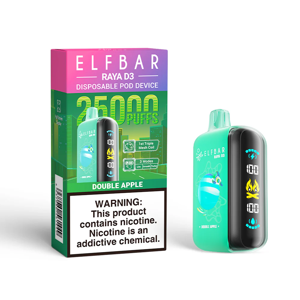 ELFBAR RAYA D3 Disposable Vape (All Flavours)