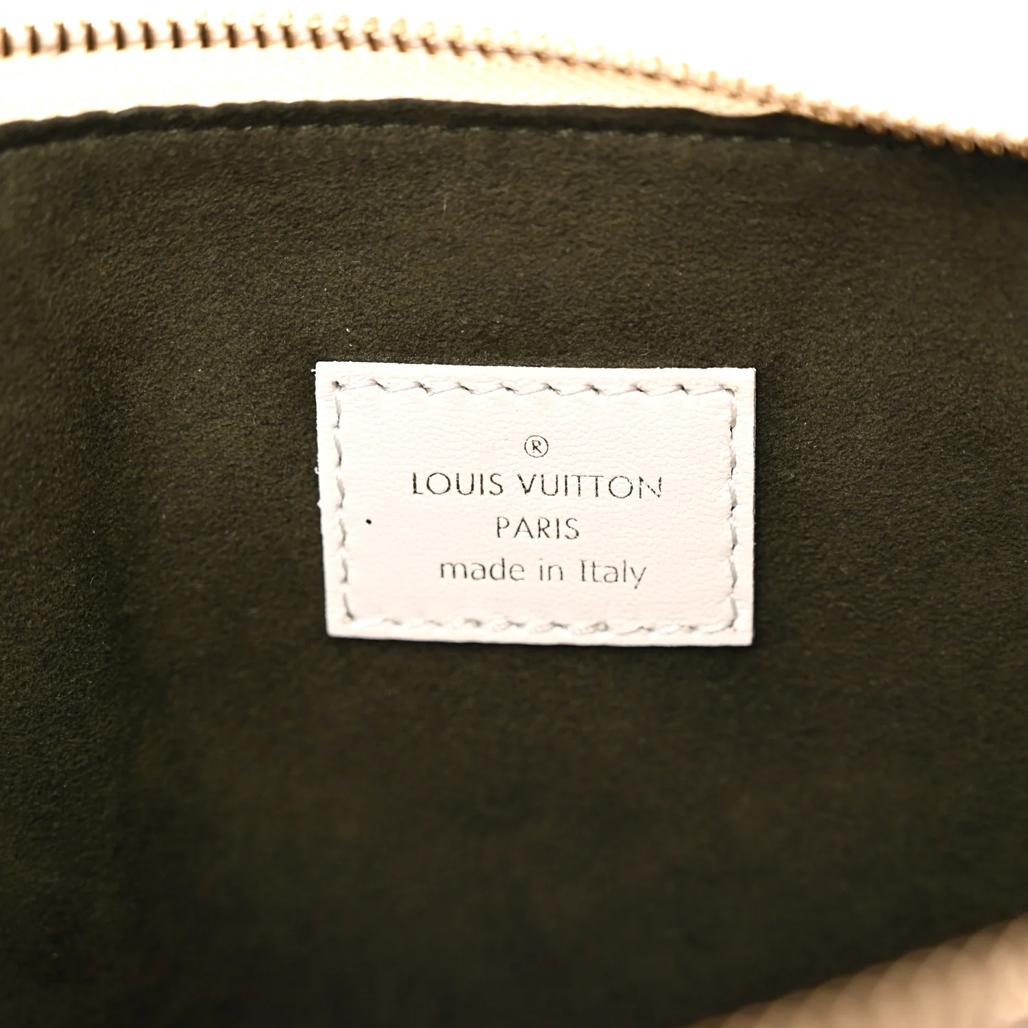 Lambskin Embossed Monogram Coussin PM Beige Cream - Top Club