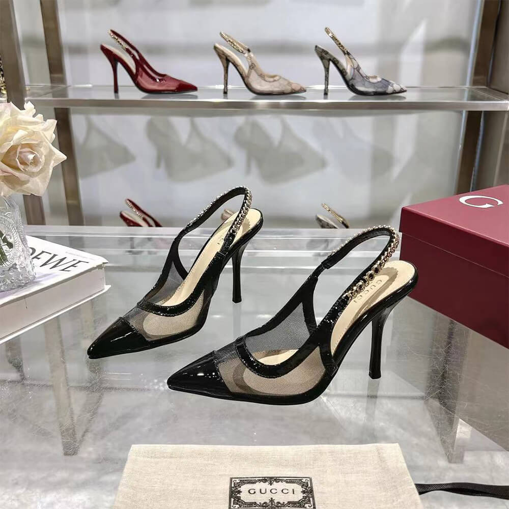 Gucci Signoria slingback pump - Top Club
