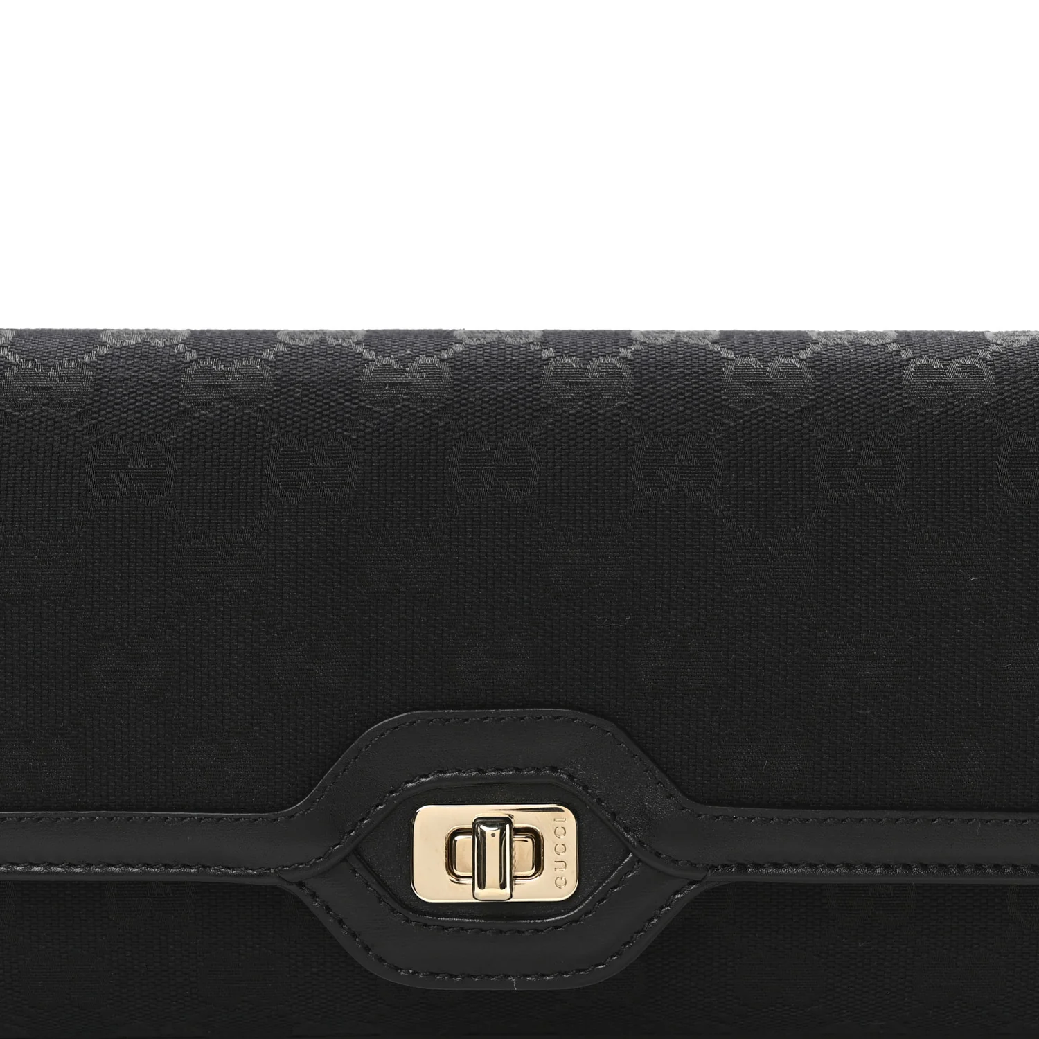 GG Monogram Small Luce Shoulder Bag Black - Top Club