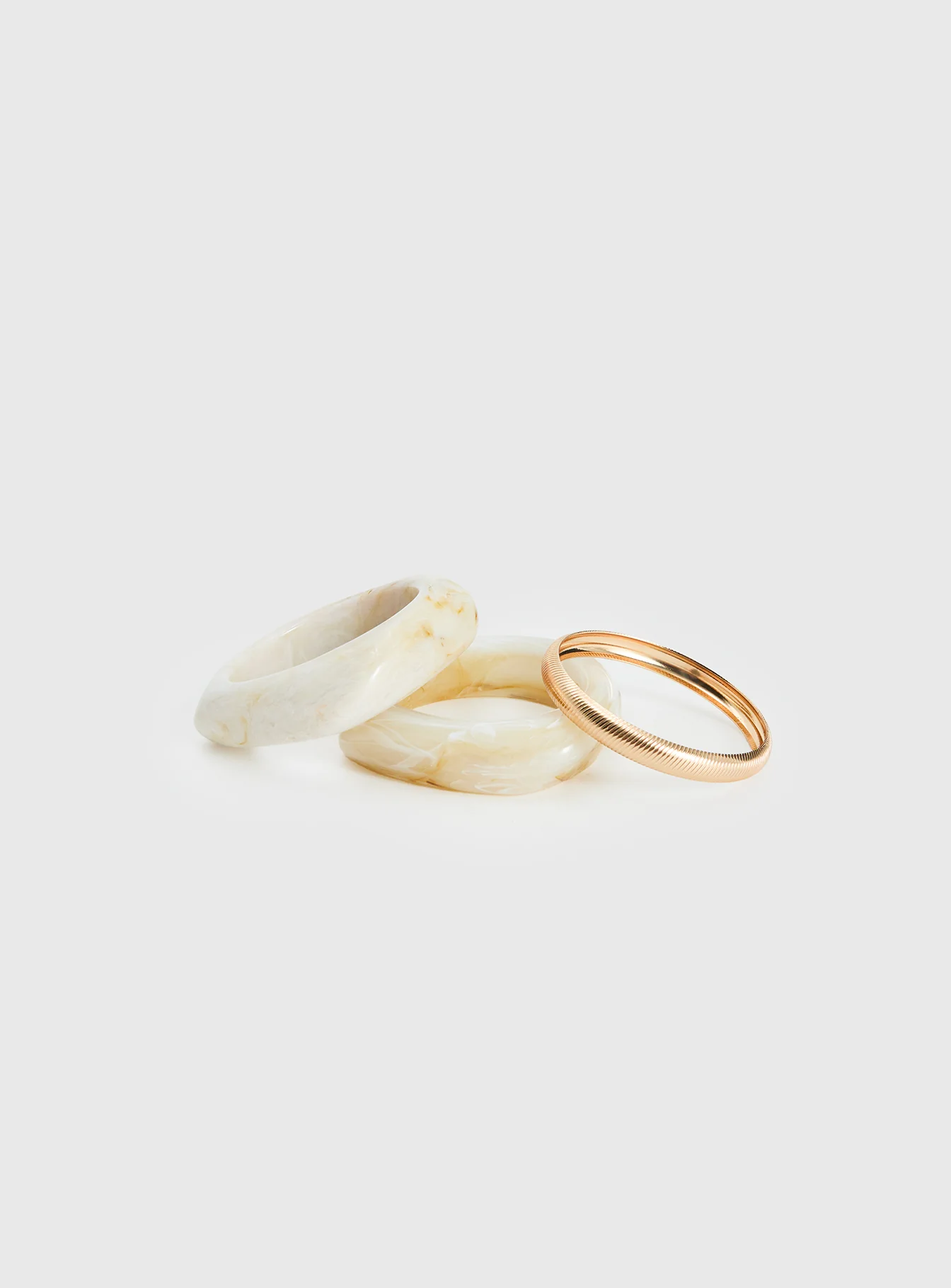 Amandah Resin Cuff Set Multi