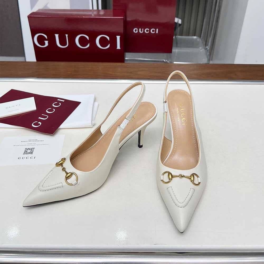 Gucci Women s slingback pump with Horsebit - Top Club