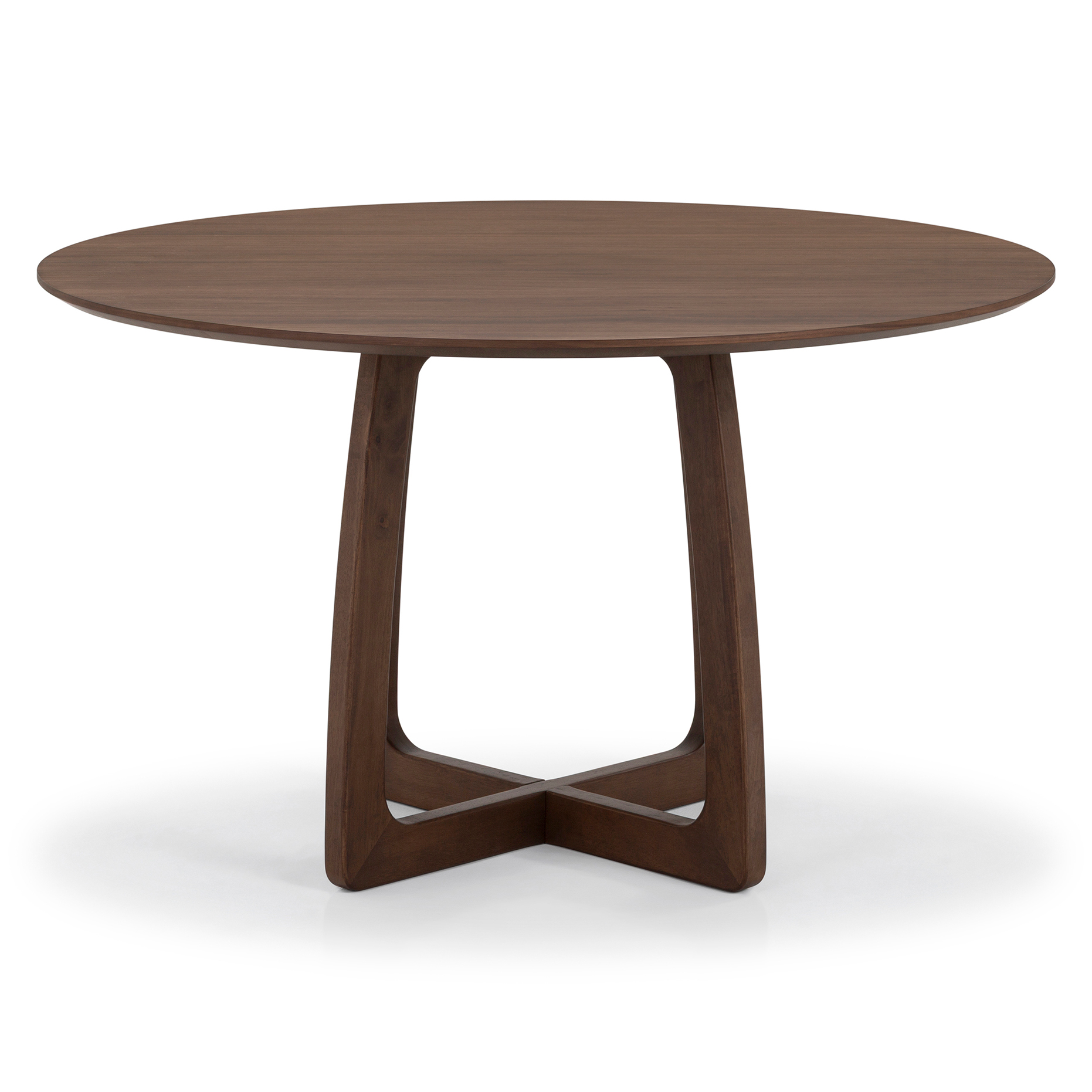 Eettafel Kaia walnoot Ø130 cm