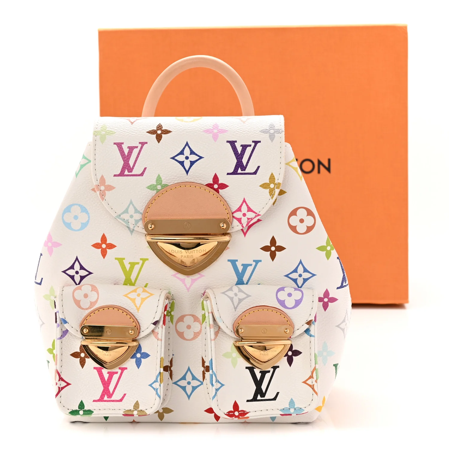 LV X TM Monogram Multicolor Venice Backpack White - Top Club