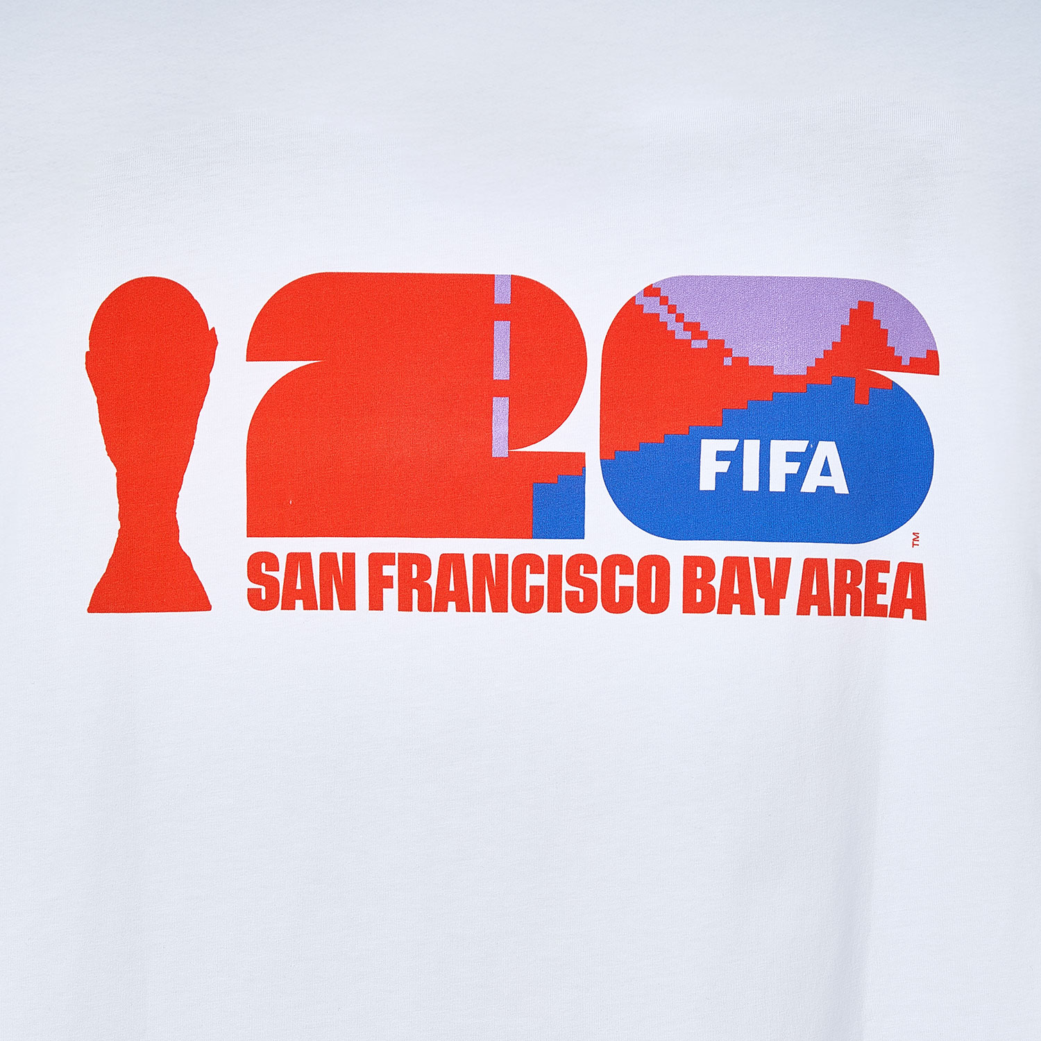 2026 World Cup San Francisco Bay Area White T-Shirt - Unisex