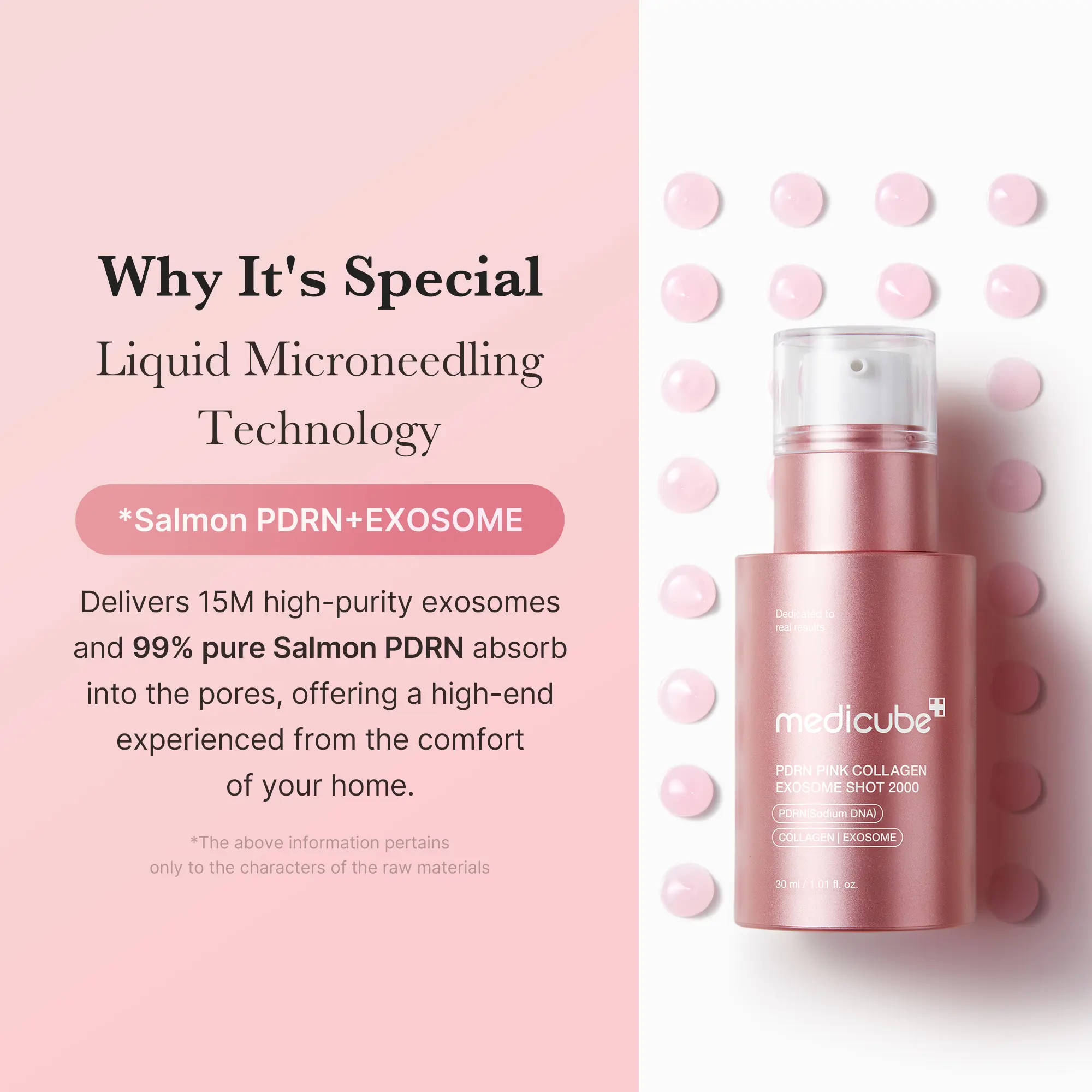 [medicube] Salmon DNA Home Aesthetic Duo ㅣ Glass Glow Salmon DNA Facial Skincare Set with PDRN Exosome Shot + PDRN Pink Collagen Capsule Cream