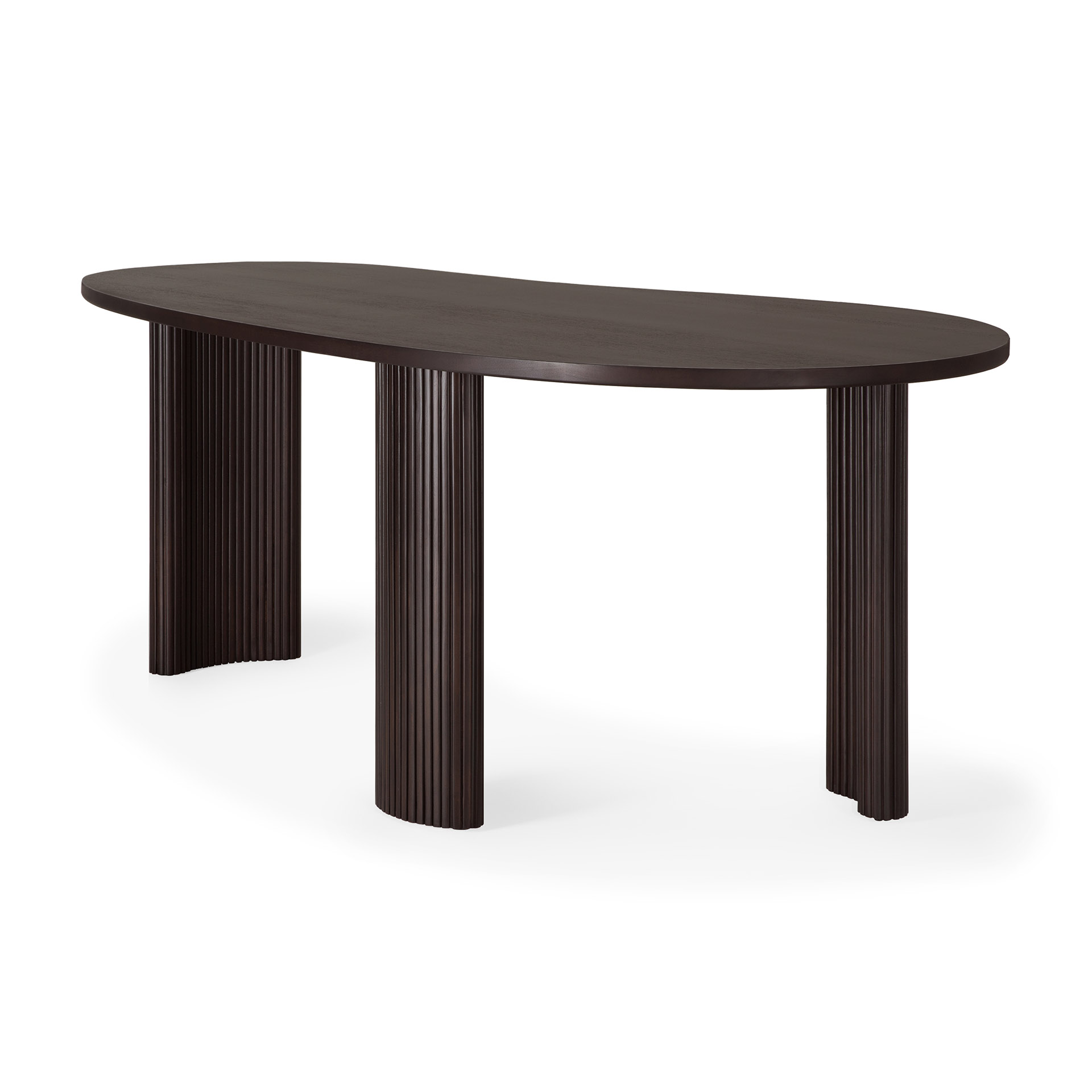Boomerang bureau 200 - donker mahonie