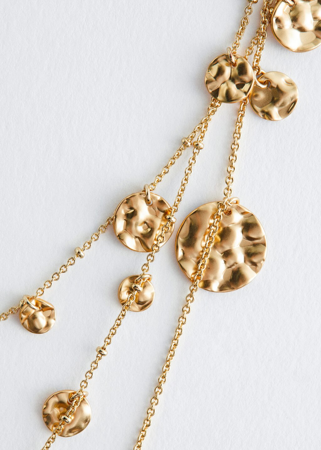 & Other Stories EMBELLISHED LAYERED NECKLACE