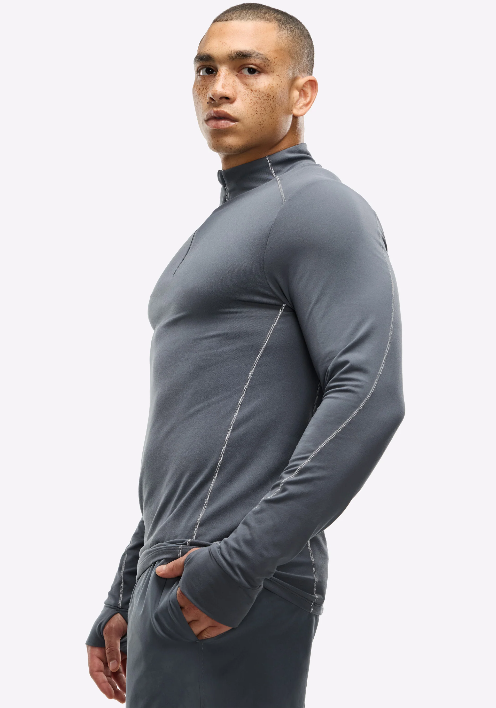 Active Brushed Jersey ¼ Zip - MoB Apparel