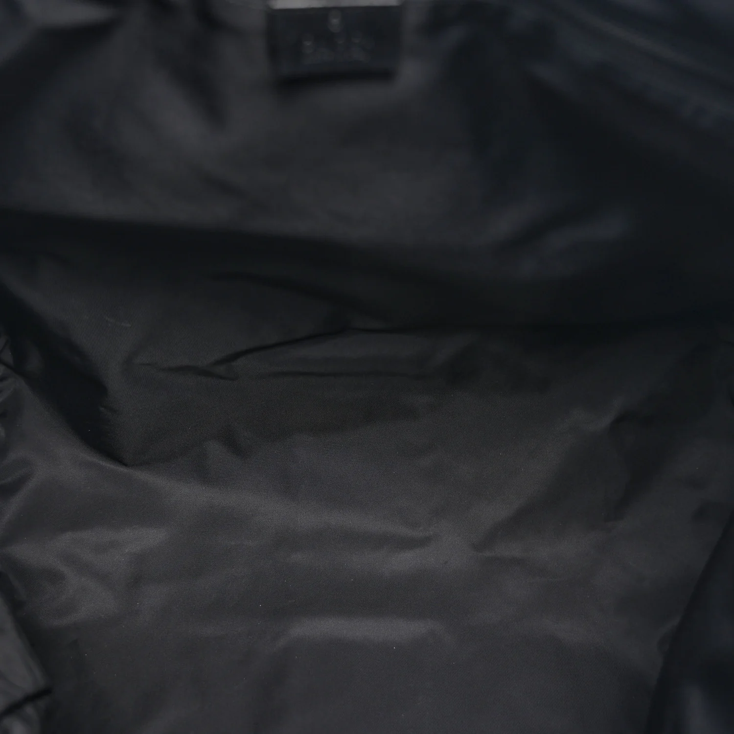 Techno Canvas Web Single Buckle Tote Black - Top Club